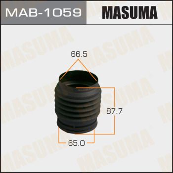 Комплект пилозахисних ковпаків, амортизатор, Masuma MAB1059