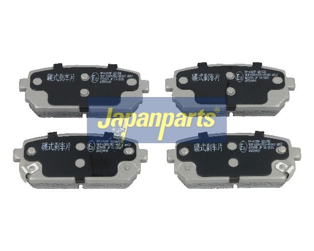 set placute frana,frana disc JAPANPARTS PP-K10AF