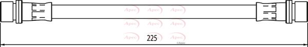 APEC Brake Hose HOS4090