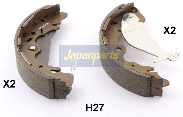 комплект спирачна челюст JAPANPARTS
