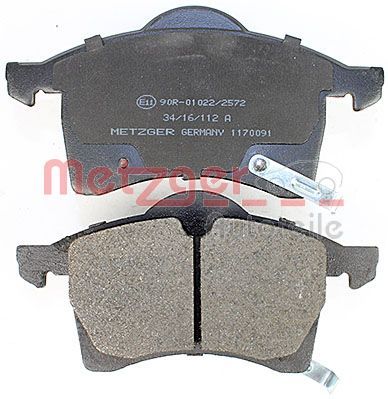 METZGER 1170091 Brake Pad Set, disc brake