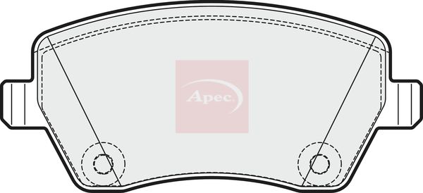 DriveTec Brake Pads DBPPAD120126LCV