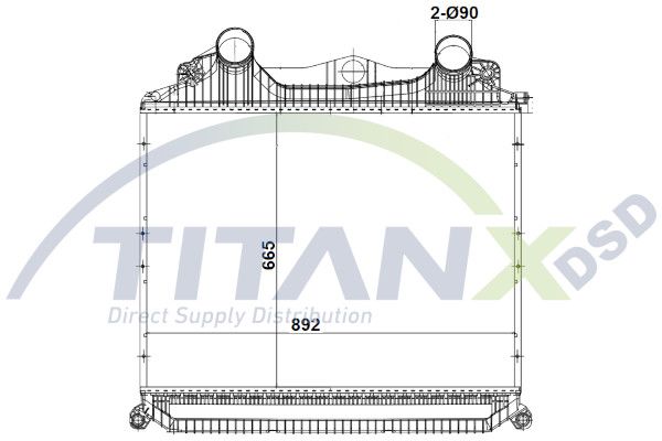 Chladič turba IC139004