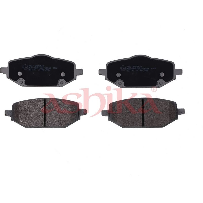 set placute frana,frana disc ASHIKA 51-00-0033
