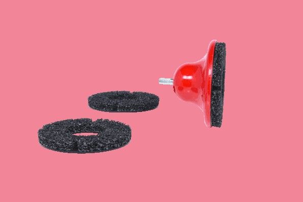 KS TOOLS 100.5070 Sanding disc set, wheel hub grinder