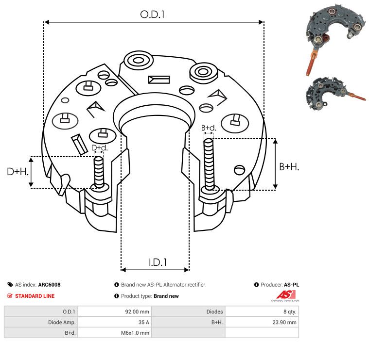 Seadistaja, generaator, AS-PL ARC6008