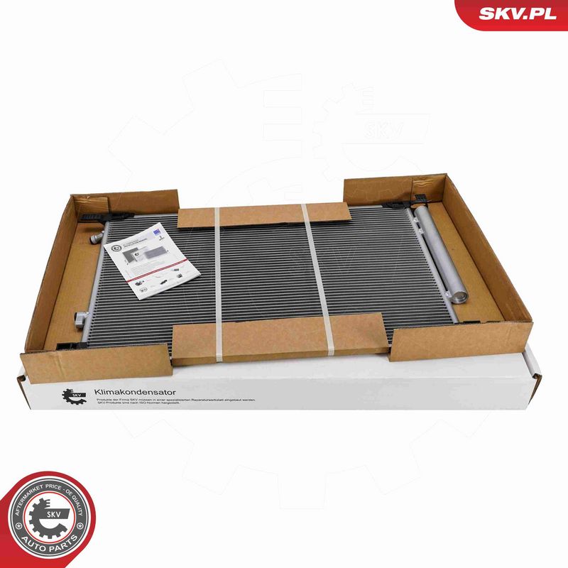 ESEN SKV 86SKV650 Condenser, air conditioning