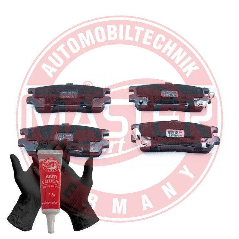 set placute frana,frana disc MASTER SPORT 13046059812N-SET-MS