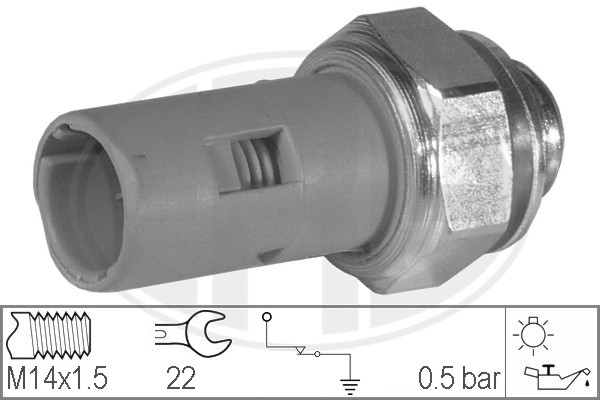 WILMINK GROUP Olajnyomás-kapcsoló WG1492555