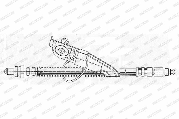 Гальмівний шланг, Ferodo FHY2283