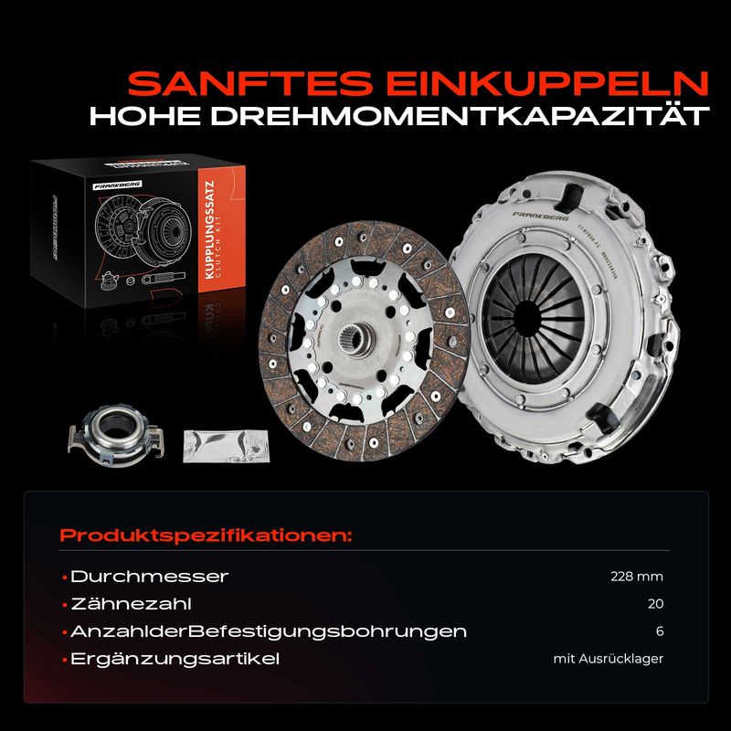 Frankberg 5481FB0037836 Clutch Kit