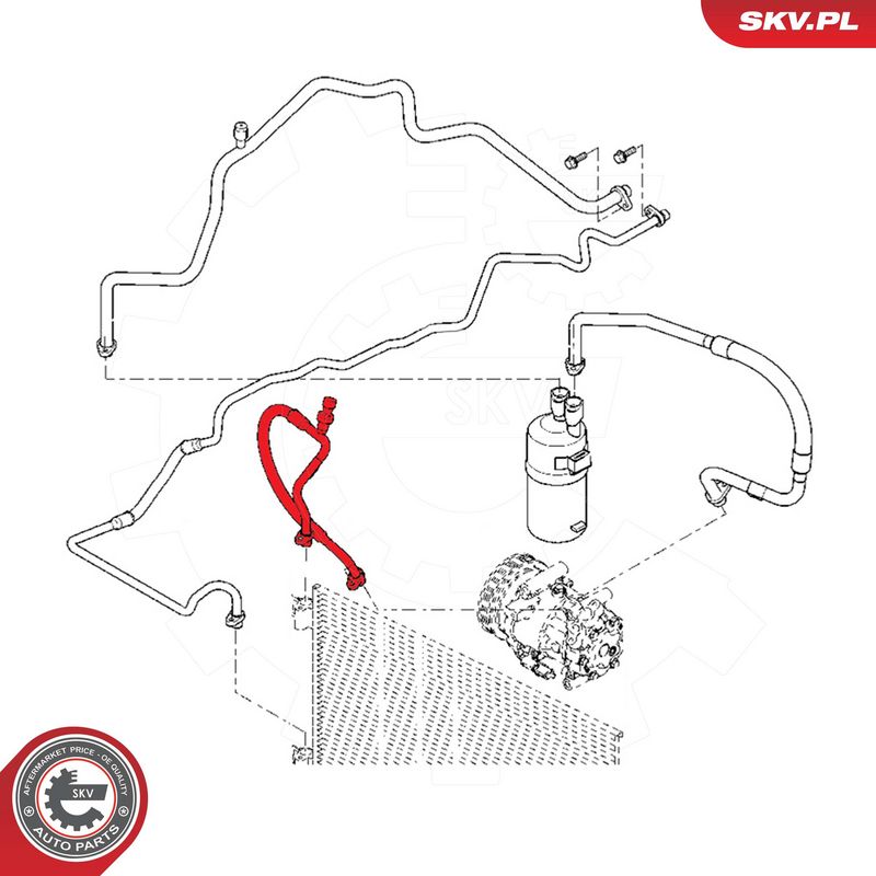 Kõrgsurvetorustik, kliimaseade, ESEN SKV 43SKV525