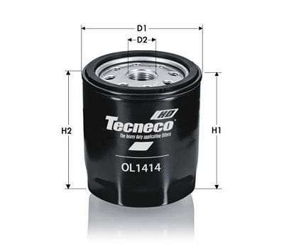 TECNECO FILTERS olajszűrő OL1414
