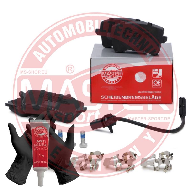 set placute frana,frana disc MASTER-SPORT GERMANY 13046027692N-SET-MS