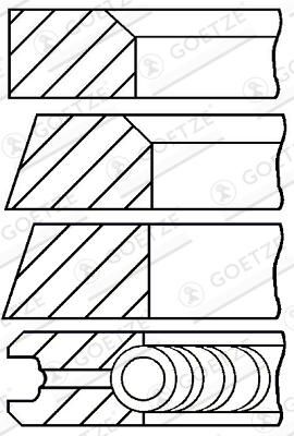 Jeu+segments+pistons GOETZE ENGINE 08-318000-10