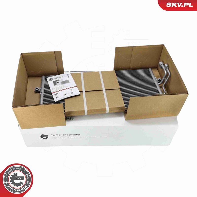 ESEN SKV 86SKV616 Condenser, air conditioning