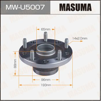 Комплект колісних підшипників, Masuma MW-U5007