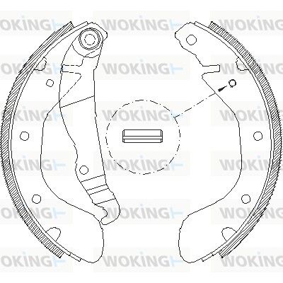 Комлект тормозных накладок на Astra F, Combo, Corsa B, Corsa C, Tigra