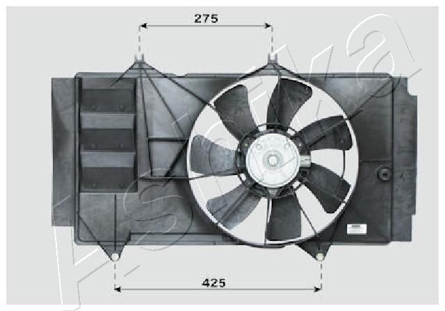 ASHIKA ventilátor, motorhűtés VNT151829