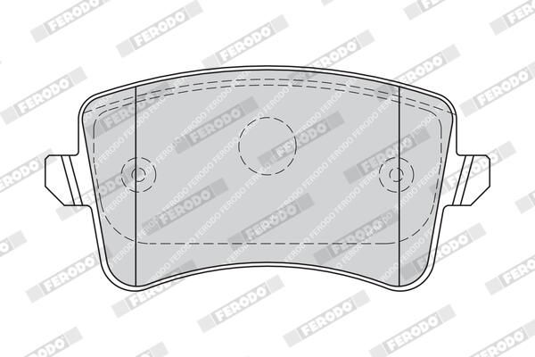 FERODO FDB4190 Brake Pad Set, disc brake