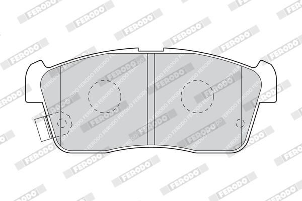 FERODO Plaquettes de frein à disque FDB1532