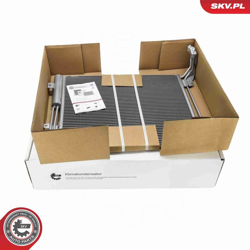 ESEN SKV 86SKV065 Condenser, air conditioning