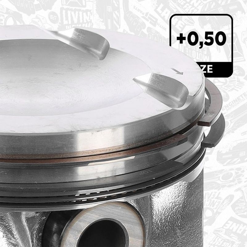 Product Image - Zuiger - PM010750 - ET ENGINETEAM