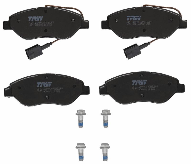TRW GDB1855 Brake Pad Set, disc brake