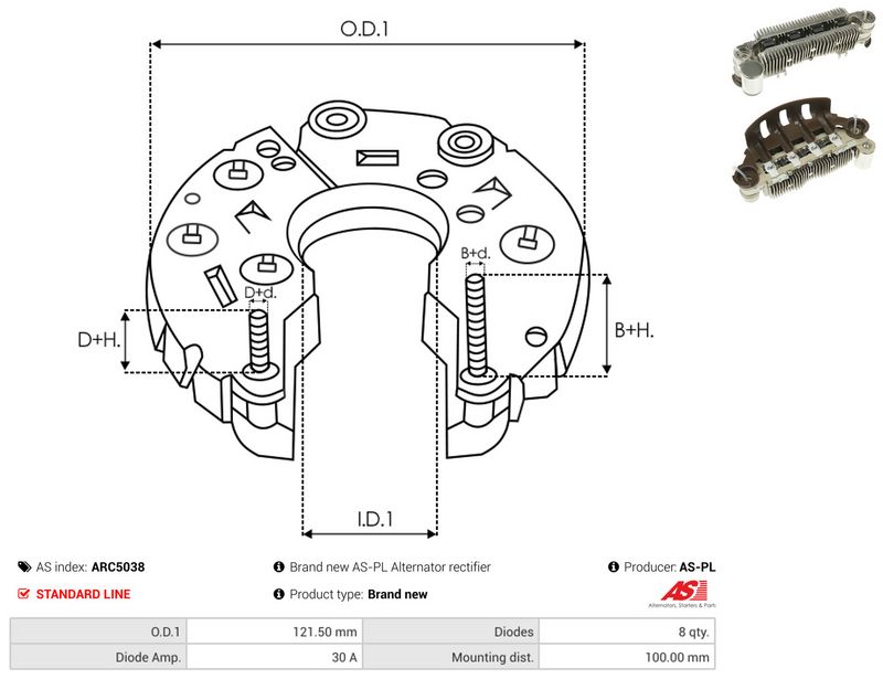 Seadistaja, generaator, AS-PL ARC5038