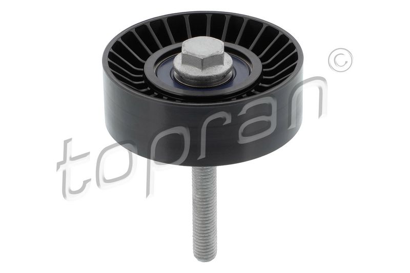 Medløberhjul, multi-V-rem