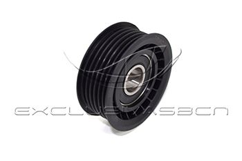 Polea inversión/guía, correa poli V