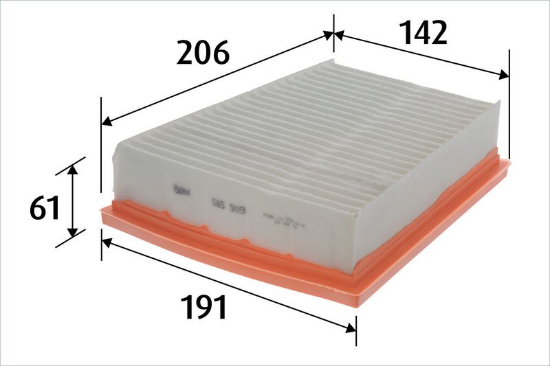 Filtru aer VALEO 585909