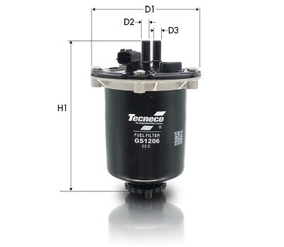 Фільтр палива, Tecneco GS1206