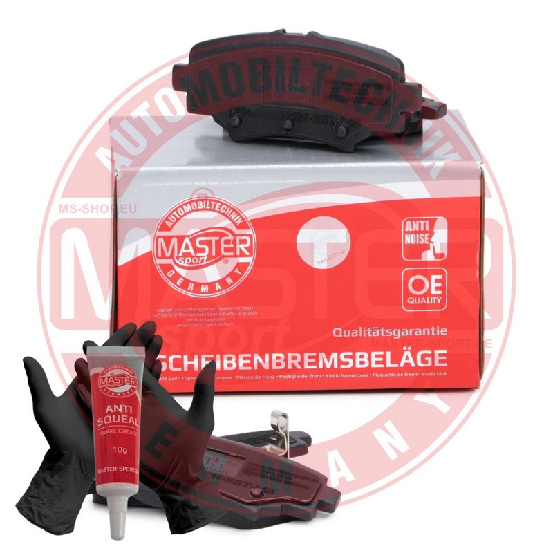 set placute frana,frana disc MASTER-SPORT GERMANY 13046056572N-SET-MS
