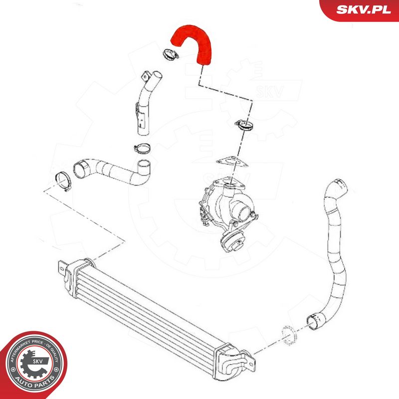 Laadimisõhu voolik, ESEN SKV 43SKV364
