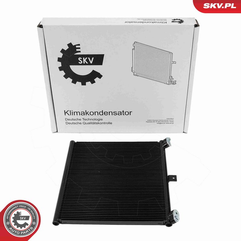 ESEN SKV 86SKV420 - Condenser, air conditioning