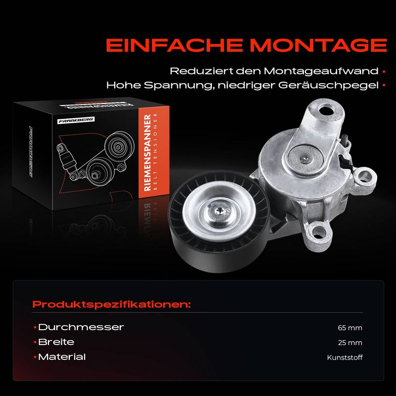 Frankberg 5481FB0005873 Belt Tensioner, V-ribbed belt