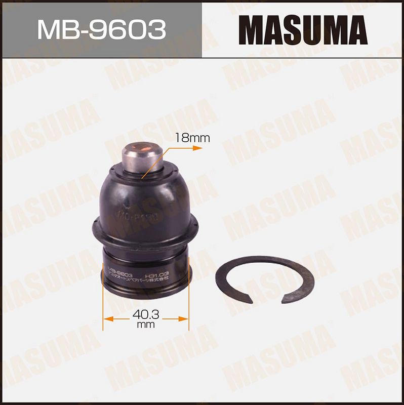 Нижній/верхній кульовий шарнір