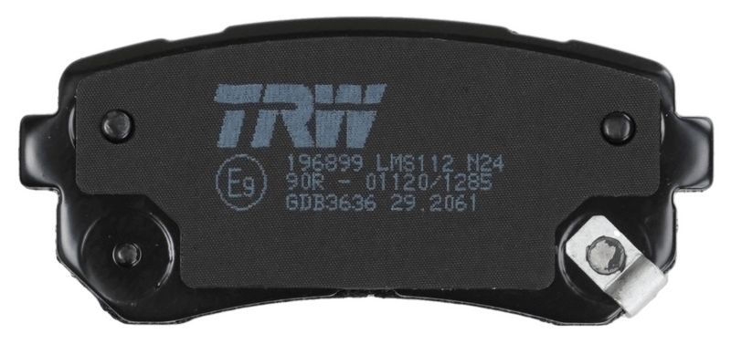 TRW GDB3636 Brake Pad Set, disc brake