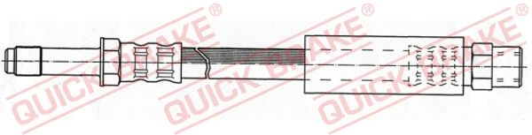 Гальмівний шланг, Quick Brake 32.327