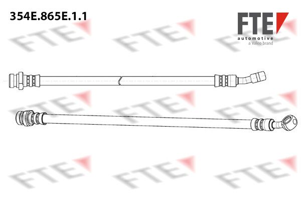 FTE fékcső 354E.865E.1.1