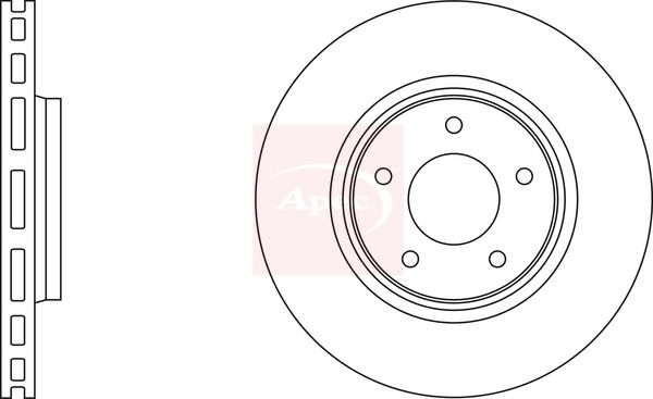 APEC Brake Disc DSK2170