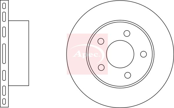 APEC Brake Disc DSK2025