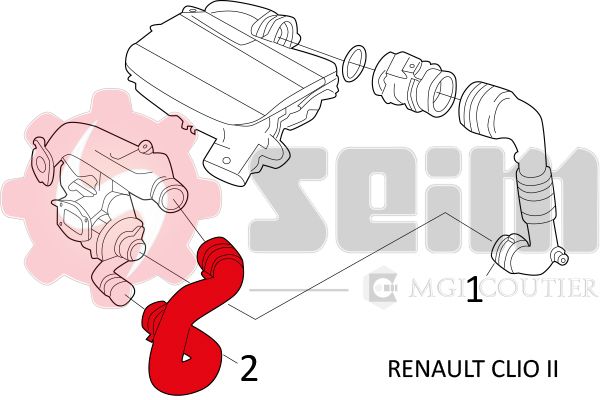 SEIM 981513 Charge Air Hose
