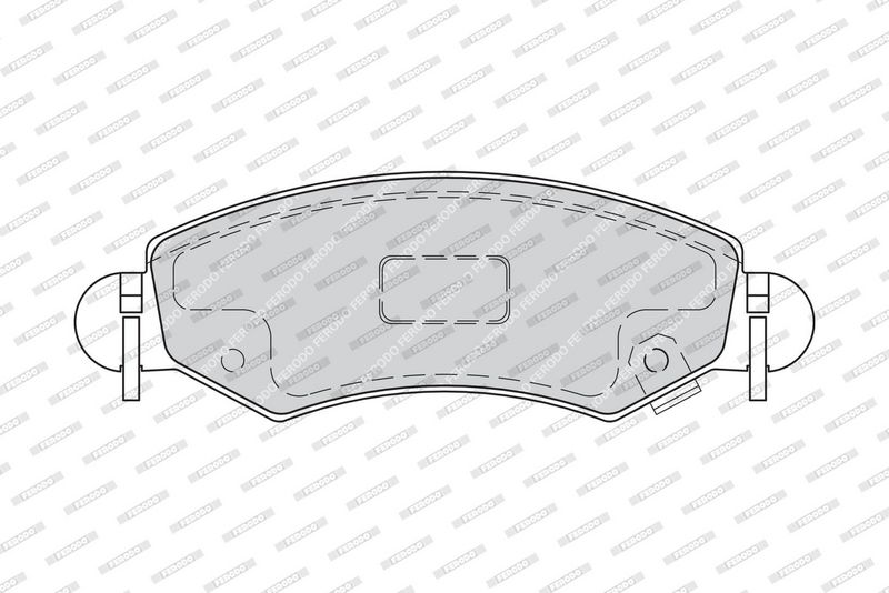 FERODO Plaquettes de frein à disque FDB1811