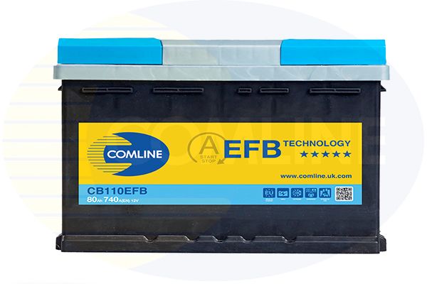 Comline Starter Battery CB110EFB