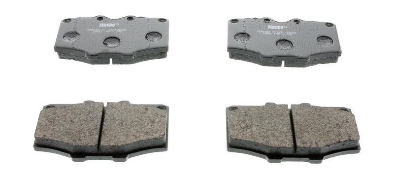 Plaquettes+de+frein+à+disque FERODO FDB288