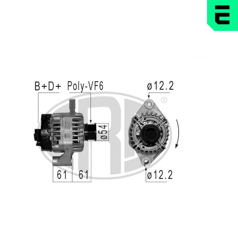 Generator / Alternator ERA 210854A - Imagine 1