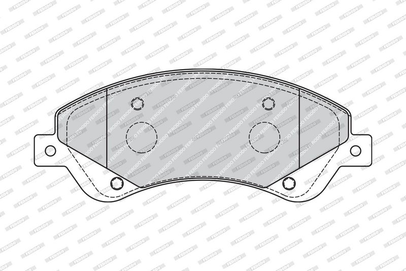 FERODO Plaquettes de frein à disque FVR1929