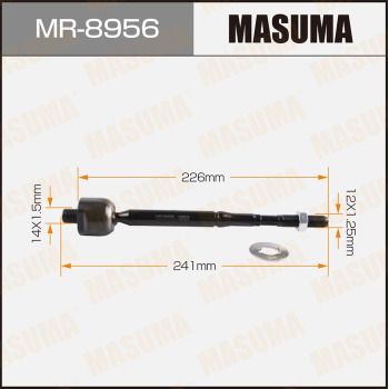 Осьовий шарнір, поперечна кермова тяга, Masuma MR-8956